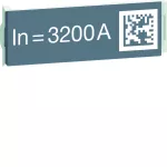 ACB HW4 Wtyczka z oznaczeniem znamionowym wyłącznika 3200A
