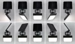 Oprawa elewacyjna LESLA LED 12.5W solar PIR 1000lm 3000K IP65 USB-C 3.6V antracyt / tworzywo sztuczne