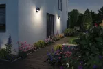 Oprawa elewacyjna LESLA LED 12.5W solar PIR 1000lm 3000K IP65 USB-C 3.6V antracyt / tworzywo sztuczne