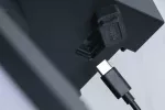 Oprawa elewacyjna LESLA LED 12.5W solar PIR 1000lm 3000K IP65 USB-C 3.6V antracyt / tworzywo sztuczne
