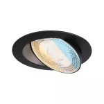 Oprawa do wbudowania ANMUS LED 3-STEP DIM 5W 700lm 105mm 2700K-6500K IP20 230V czarny matowy / aluminium