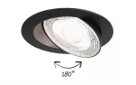 Oprawa do wbudowania ANMUS LED 3-STEP DIM 5W 700lm 105mm 2700K-6500K IP20 230V czarny matowy / aluminium