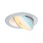Oprawa do wbudowania ANMUS LED 3-STEP DIM 5W 700lm 105mm 2700K-6500K IP20 230V chrom matowy / aluminium