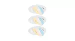 Zestaw opraw do wbudowania ANMUS LED 3-STEP DIM 3X5W 700lm 105mm 2700K-6500K IP20 230V biały / aluminium