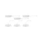 Zestaw opraw do wbudowania ANMUS LED 3-STEP DIM 3X5W 700lm 105mm 2700K-6500K IP20 230V biały / aluminium