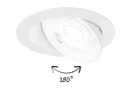 Zestaw opraw do wbudowania ANMUS LED 3-STEP DIM 3X5W 700lm 105mm 2700K-6500K IP20 230V biały / aluminium