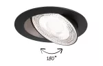 Zestaw opraw do wbudowania ANMUS LED 3-STEP DIM 3X5W 700lm 105mm 2700K-6500K IP20 230V czarny matowy / aluminium