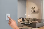 PAULMANN Przycisk ścienny SM Zigbee on/off/ ściemniacz biały