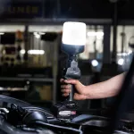 Akumulatorowa lampa robocza w zestawie z wymiennymi głowicami MULTILIGHT CONNECT KIT 49.0518