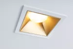 Oprawa do wbudowania EBL COLE SET COIN 3-STEP DIM zestaw 3x6W 3x470lm 2700K IP44 230V biały / złoty matowy / aluminium