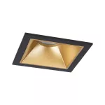 Oprawa do wbudowania EBL COLE SET COIN 3-STEP DIM 6W 470lm 2700K IP44 230V czarny matowy / złoty / aluminium