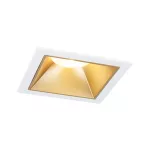 Oprawa do wbudowania EBL COLE SET COIN 3-STEP DIM 6W 470lm 2700K IP44 230V biały / złoty matowy / aluminium