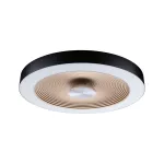 Plafoniera VOLEA 25W DIM 400MM 2900lm 3000K IP44 230V czarny / złoty / tworzywo sztuczne