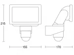 Naświetlacz LED 14,7W FL 1400 LED BIAŁY