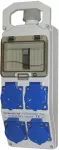 Rozdzielnica mała okienko 5 modułowa, 4x gniazdo 16A/250V