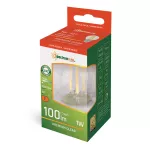 LED KULKA E-27 230V 1W COG WW CLEAR SPECTRUM