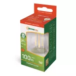 LED KULKA E-14 230V 1W COG WW CLEAR SPECTRUM