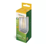 LED ŚWIECOWA E-14 230V 1W COG NW CLEAR SPECTRUM
