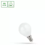 LED KULKA E-14 230V 6W COG WW MILKY SPECTRUM