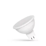 LED MR16 12V 6W SMD NW Z MLECZNĄ SZYBKĄ SPECTRUM
