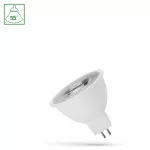 LED MR16 12V 6W SMD 55st WW z soczewką SPECTRUM