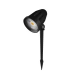 FLORI LIGERO OGRODOWA 6W CW 230V 40ST IP65 53X66X67MM + 145MM SPIKE CZARNY