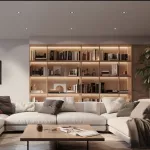 FIALE COMFORT ANTI - GLARE GU10 OCZKO GU10 250V IP20 FI85x50mm BIAŁY okrągła środek srebrny ruchoma