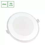 FIALE 3 STEPS  5,5W NW 230V 120st IP44 FI83x40mm BIAŁY okrągła  aureola A &