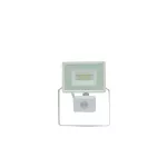 NOCTIS LUX 3 NAŚWIETLACZ 10W CW 230V IP44 114x150x53mm BIAŁY czujnik ruchu PIR