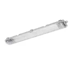 LIMEA LED TUBE SLIM HERMETYK G13 2x60 250V IP65   710x90x63 mm SZARY
