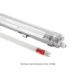 LIMEA LED TUBE SLIM HERMETYK G13 1x120 250V IP65  1310x65x63 mm SZARY