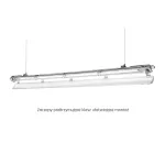 LIMEA LED TUBE SLIM HERMETYK G13 1x120 250V IP65  1310x65x63 mm SZARY
