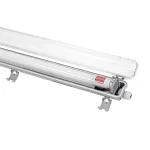 LIMEA LED TUBE SLIM HERMETYK G13 1x120 250V IP65  1310x65x63 mm SZARY