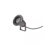 FLORI GU10 ALU RAY        250V IP65 98x160mm CZARNA wbijana, ruchoma