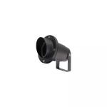 FLORI GU10 ALU ANGLE   250V IP65 98x180mm CZARNA wbijana, ruchoma