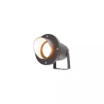 FLORI GU10 ALU ANGLE   250V IP65 98x180mm CZARNA wbijana, ruchoma