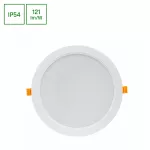 DURE 3 DOWNLIGHT 24W NW 230V 110st IP54 IK06       220x34 BIAŁY okrągła zasilacz zintegrowany