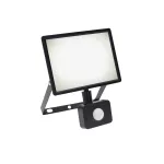 NOCTIS LUX 3 NAŚWIETLACZ 30W NW 230V IP44 150x190x53mm CZARNY czujnik ruchu PIR