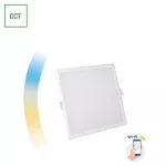ALGINE DOWNLIGHT 12W 230V 120st IP20 IK06 162x162x35mm BIAŁY kwadrat CCT+DIM Wi-Fi SPECTRUM SMART