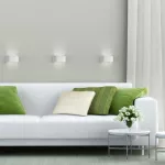 SQUALLA G9 KINKIET G9 250V IP20 80x80x160mm BIAŁY ZŁOTY