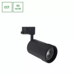 PAVA BASIC NA SZYNOPRZEWÓD 3F 20W CCT 230V 20-45ST IP20 RA80 84X136X185MM CZARNY
