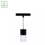SYSTEM SHIFT BASIC - HANGIT CRYSTAL OPRAWA ZWIS 55X110MM (1100MM WIRE) 7W 2700K CZARNY