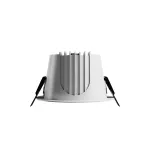 ORBITO DOWNLIGHT 6-20W NW 230V 40st IP44 Ra90 UGR&lt;19 139X85MM BIAŁY/CZAR.MAT okr. regulacja mocy 5 l