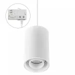 CHLOE GU10 SPOT NATYNKOWA GU10 250V IP20 80x130mm BIAŁY okrągła ruchoma TRACK