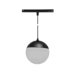 SYSTEM SHIFT - GLOBE P oprawa kula zwis na szynop. 100 (850mm kabel) 5W 165st czarna 5 lat gw. 2 F