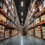 HALLS LINE 2 HIGH BAY 75W NW 230V 60X90ST IP66 IK10 547X150X130MM CZARNY 5 LAT GW. 0-10V