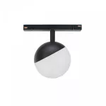SYSTEM SHIFT - GLOBE oprawa kula na szynoprzewód 100x148mm 5W 165st czarna 5 lat gw. DALI