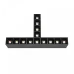 ALLDAY INSPIRE ELEMENTS T DARK LIGHT 50st CZARNY 840 15W 230V CZARNY