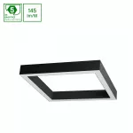 ALLDAY INSPIRE SQUARE 840 65W 230V 600x600 115st CZARNY