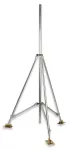 Statyw w kształcie trójnoga do stacji pogodowej. Wysokość regulowana od 2,74 do 3,20 m. Możliwy montaż do bloczków balastowych (brak bloczków w zestawie)